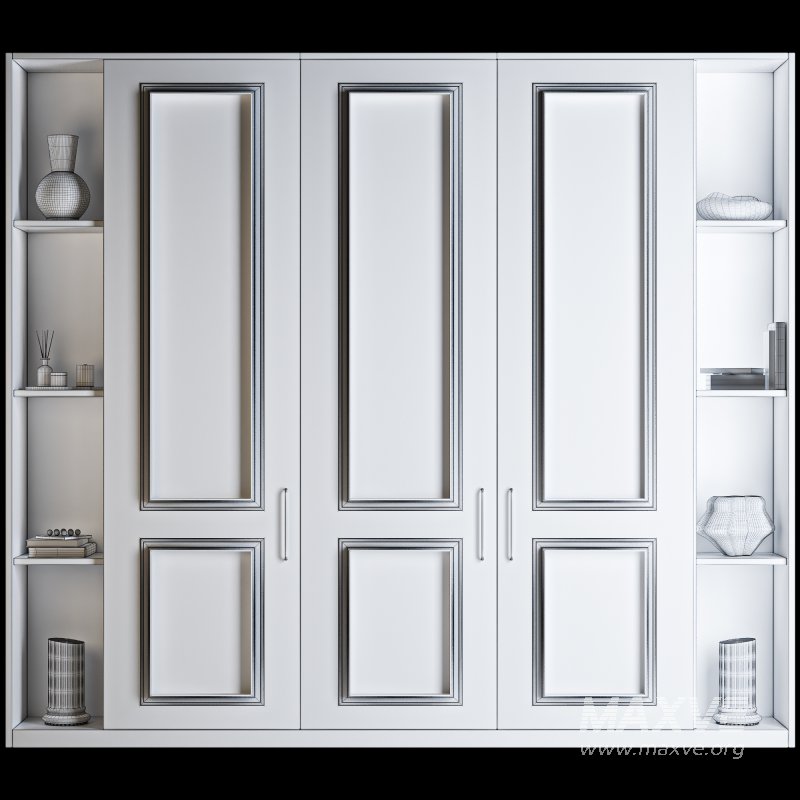 Wooden Wardrobe Set - Image 3