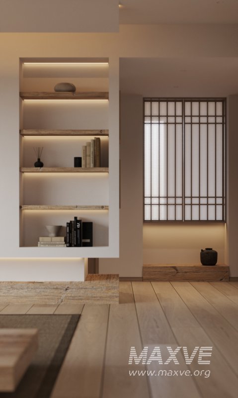 Japanese Living Room Dining Room - Image 4