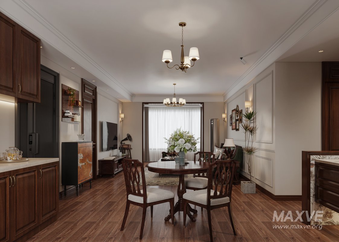 American Living Room Dining Room - Image 4