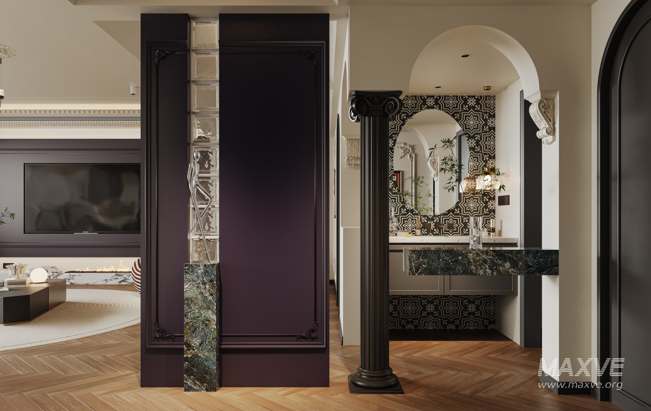 Luxurious living room and dining room kitchen - Image 10