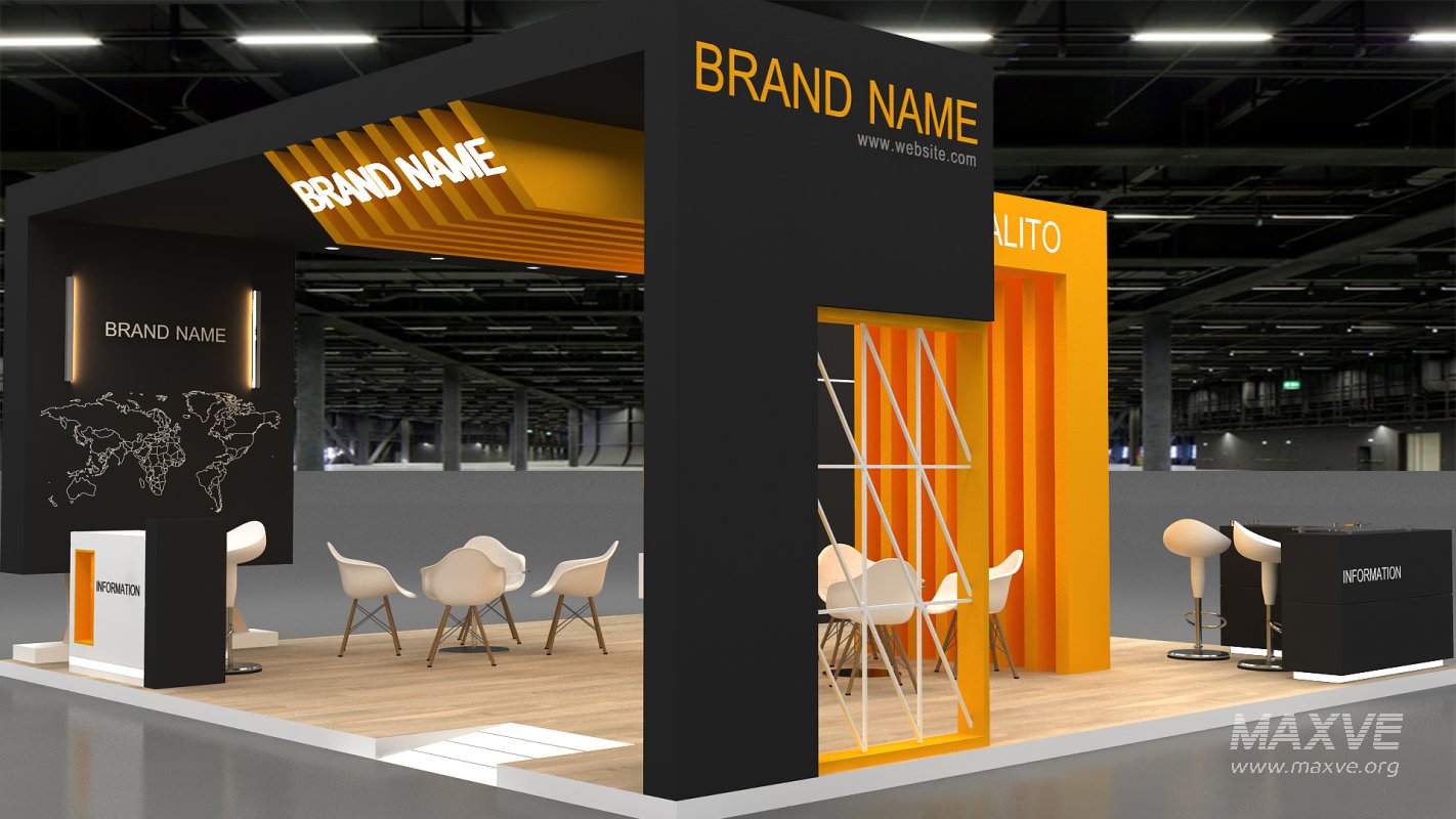 exhibition 3d design - Image 2