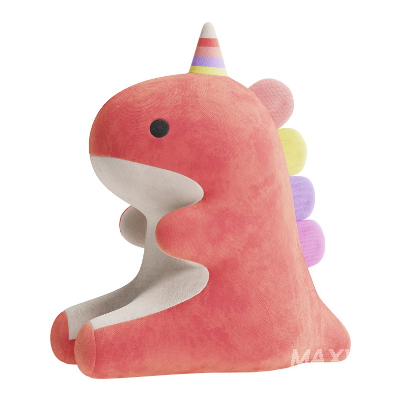 Lovely Candy Dinosaur Plush Toy - Image 3