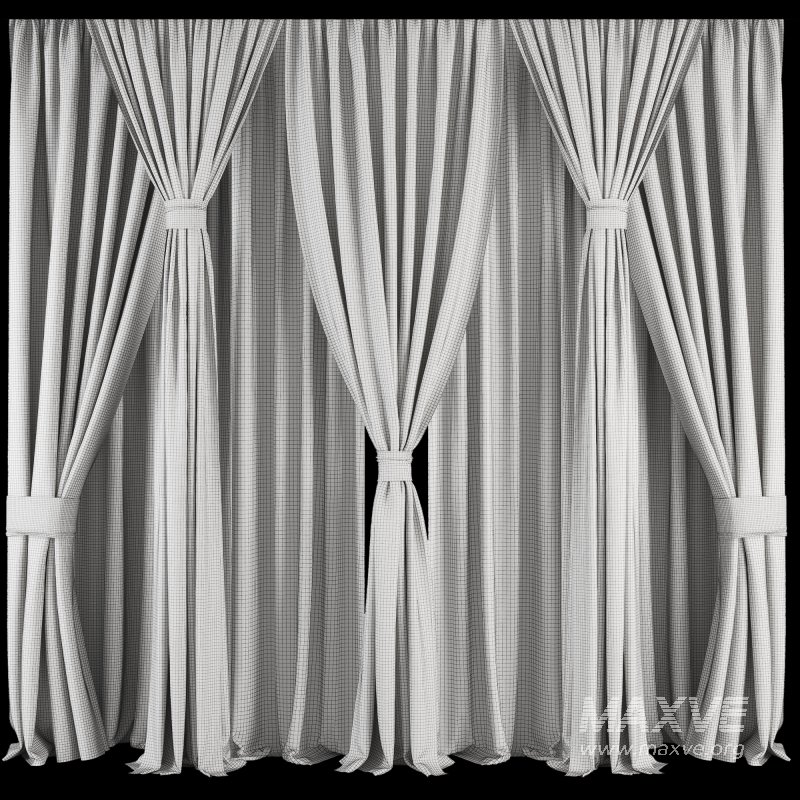 Silk and Cotton Curtain Set 64 - Image 5