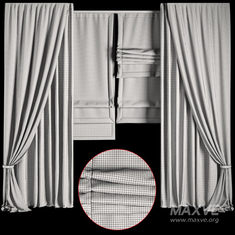 Silk and Cotton Curtain 10 - Image 6