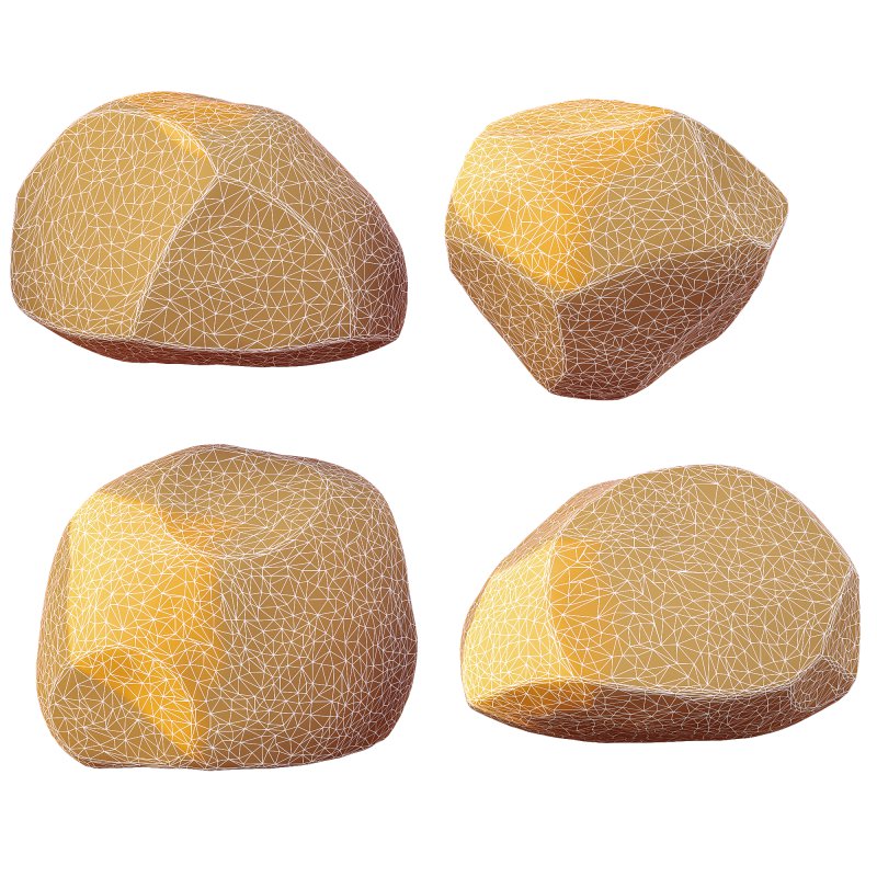 AV Architecture Rock Stone Cliff Set - Image 3