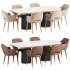 Adrianna Dining Chair and Archie Dining Table - Thumbnail 2