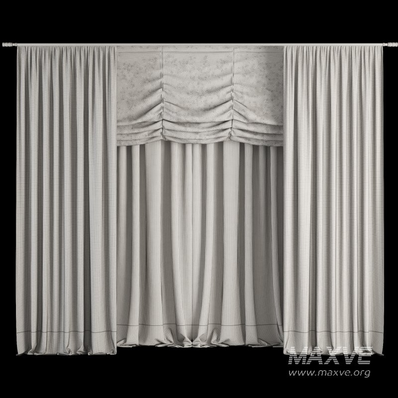 Silk and Satin Curtain 048 - Image 5