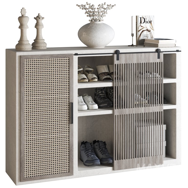 Minimals Shoes Cabinet Set 02 - Image 2