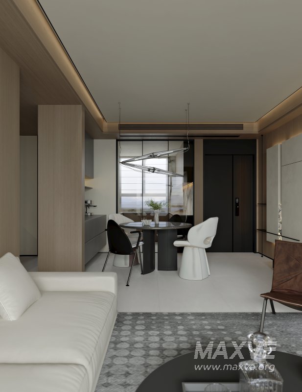 Modern living room dining room - Image 1