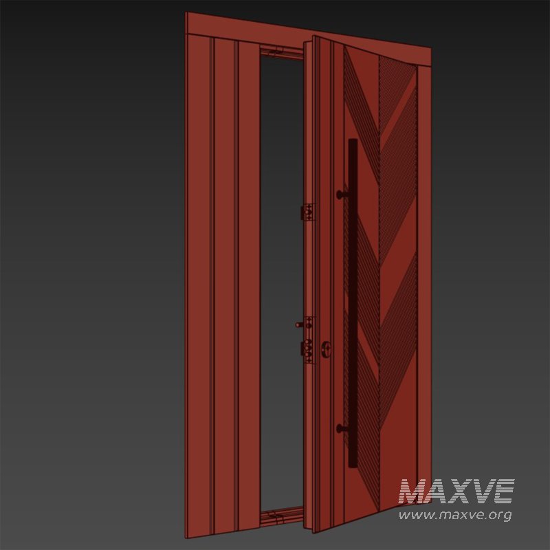 Enterance door set 001 - Image 5