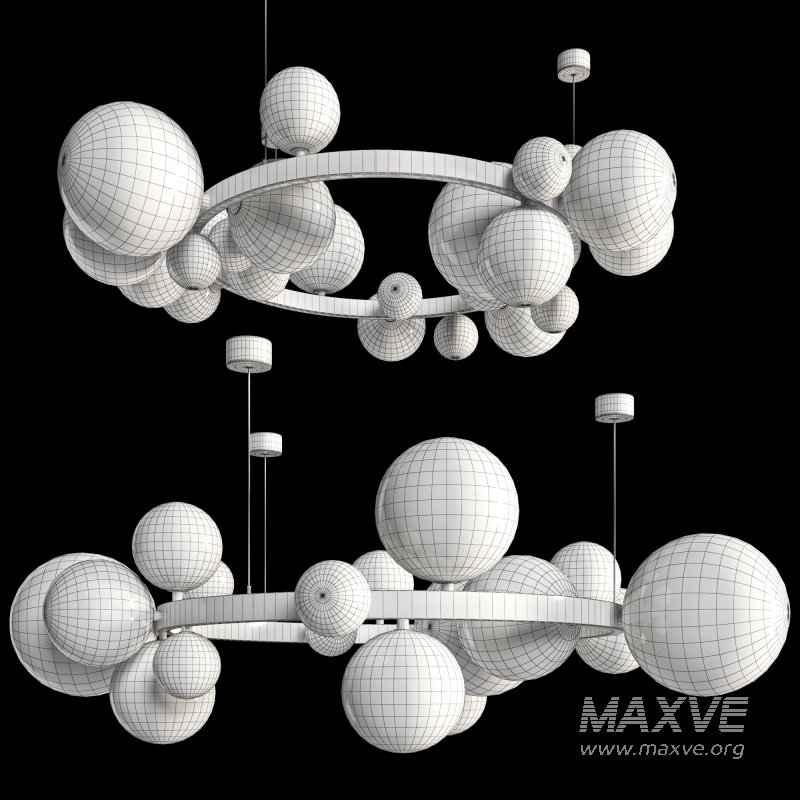 Ring chandeliers and lamps IONA - Image 6