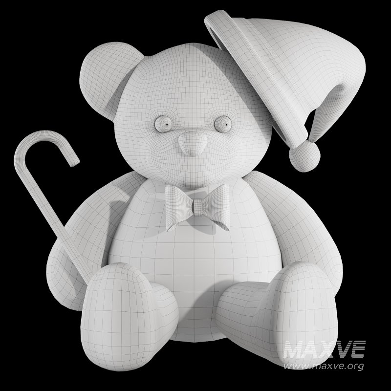 Decorative Topiary Bear Plant - Image 7