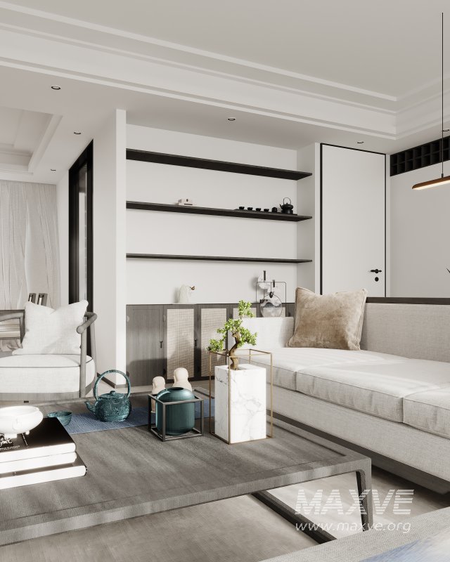 Chinese Living Room Dining Room - Image 2