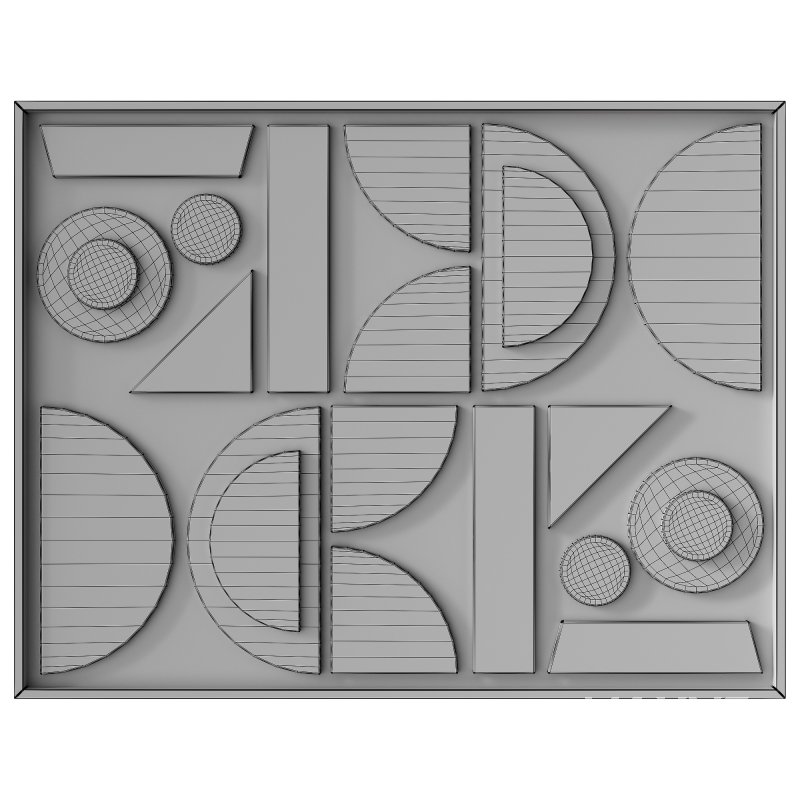 Decorative panel 3D ART RELIEF 02 - Image 6