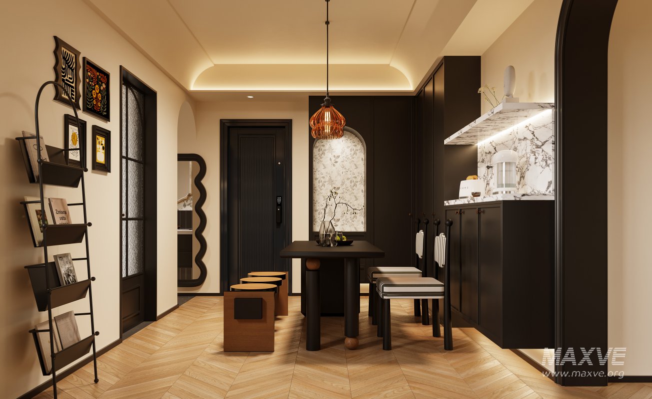 Luxurious living room and dining room kitchen bedroom bathroom - Image 1