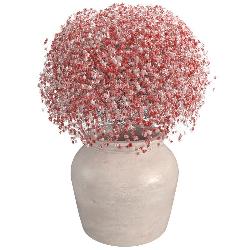 Decorative Set with Apples and Flowers - Image 4