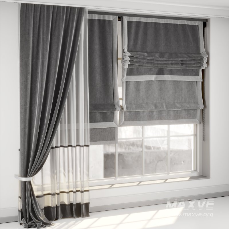 Silk and Cotton Curtain 10 - Image 2