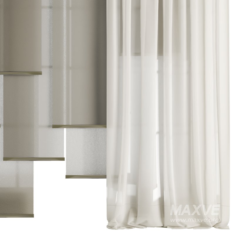 Silk and Cotton Curtain 052 - Image 2