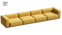 Soft Modular Sofa - Thumbnail 11