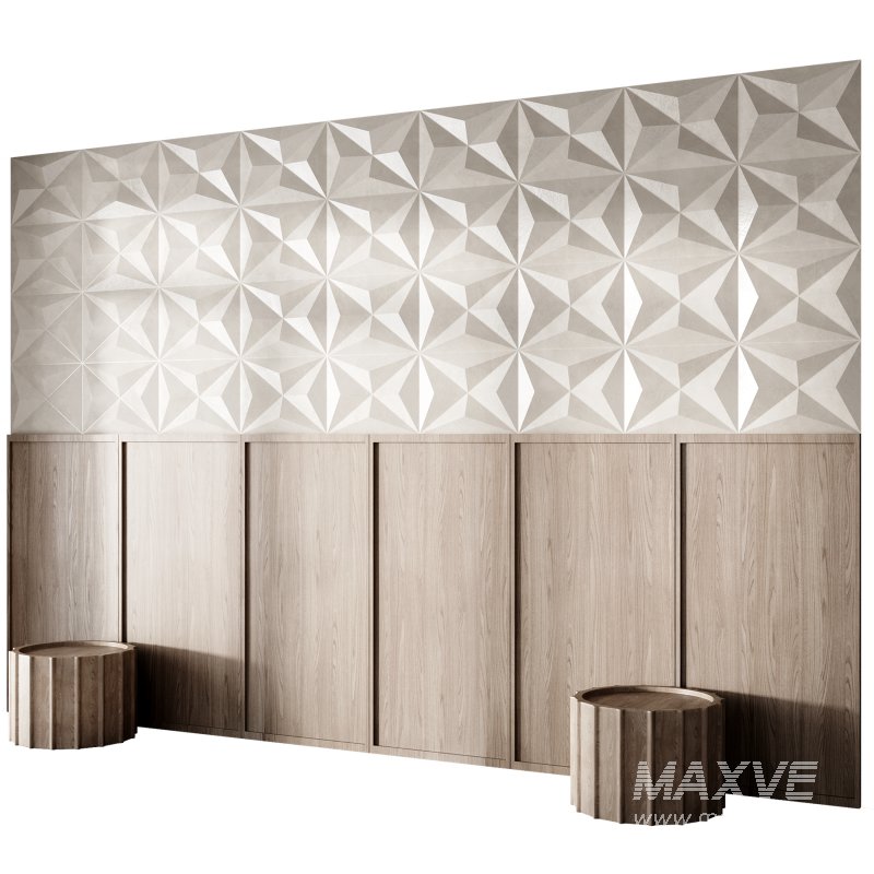 Headboard wall panel 004 - Image 1