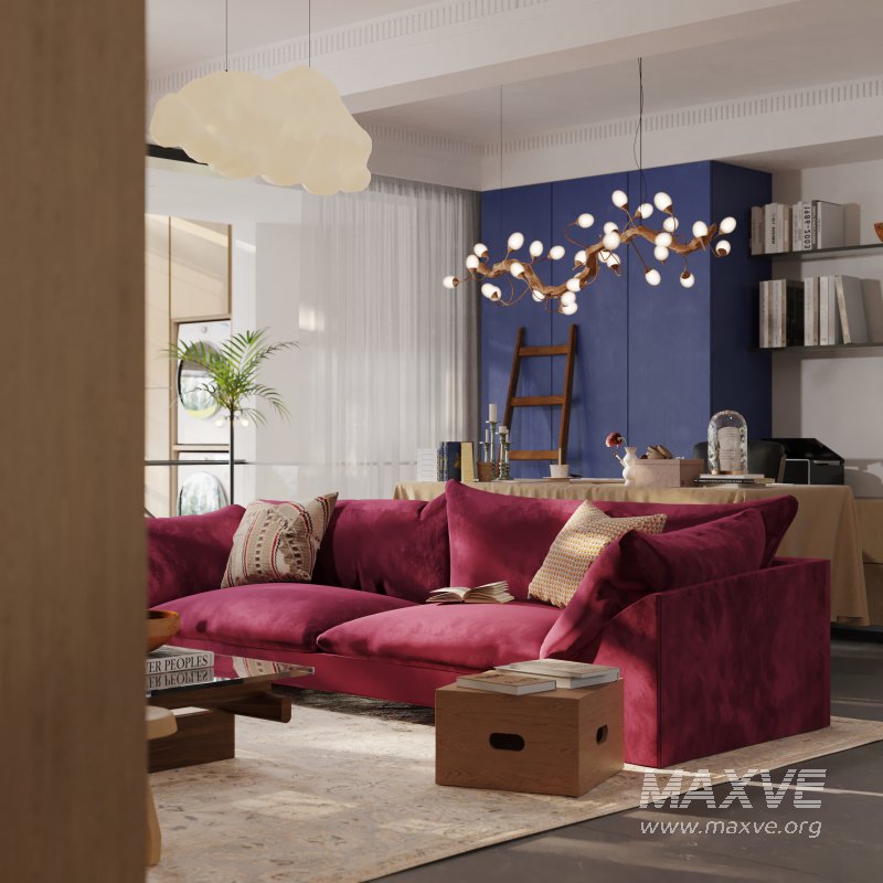 Luxurious living room and dining room - Image 8