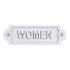 Solid Brass Sign Women - Thumbnail 3