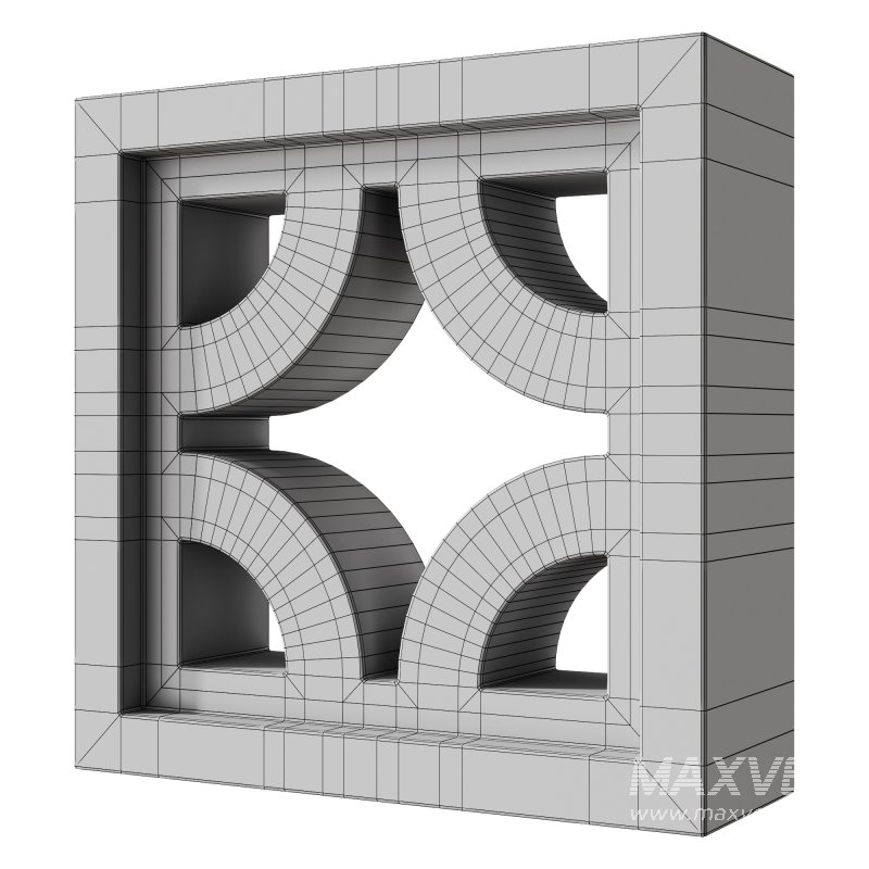 Modular Wall 18 Roundabout White by Tesselle - Image 3