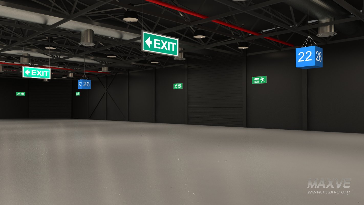 Exhibition Hall ceiling - Image 3