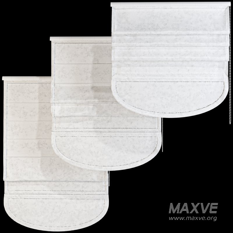 Roman Blinds Curtain Set 049 - Image 5