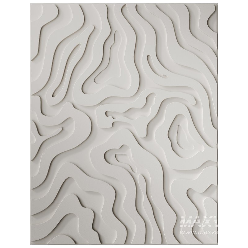 Decorative panel 3D ART RELIEF 07 - Image 1