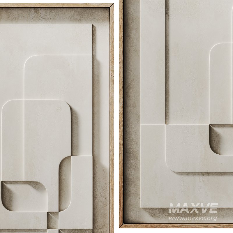 Decorative panel 3D ART RELIEF 03 - Image 3