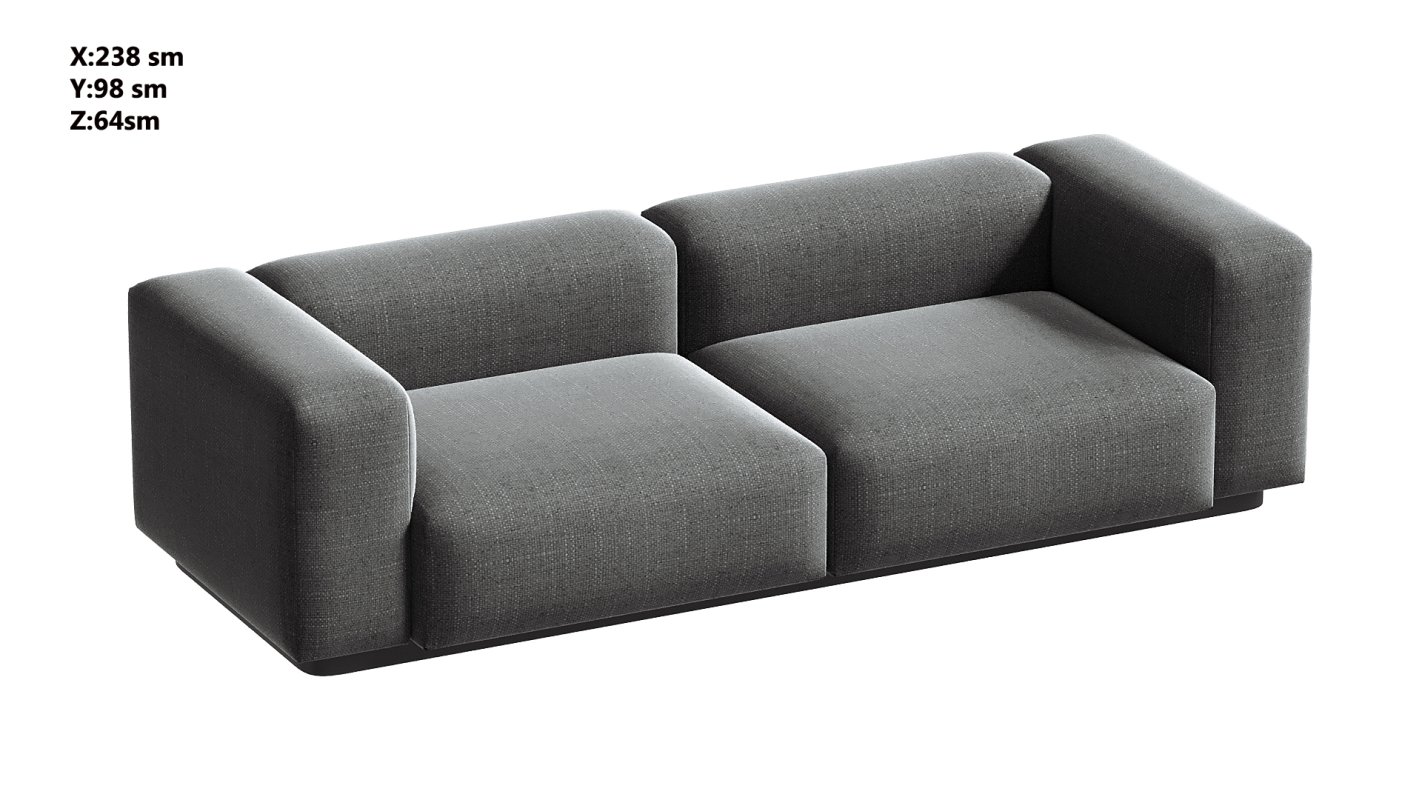 Soft Modular Sofa - Image 3