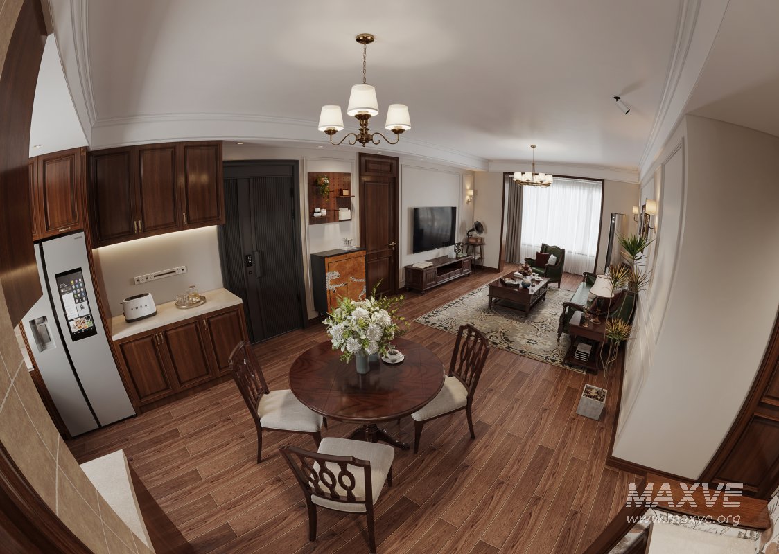 American Living Room Dining Room - Image 7