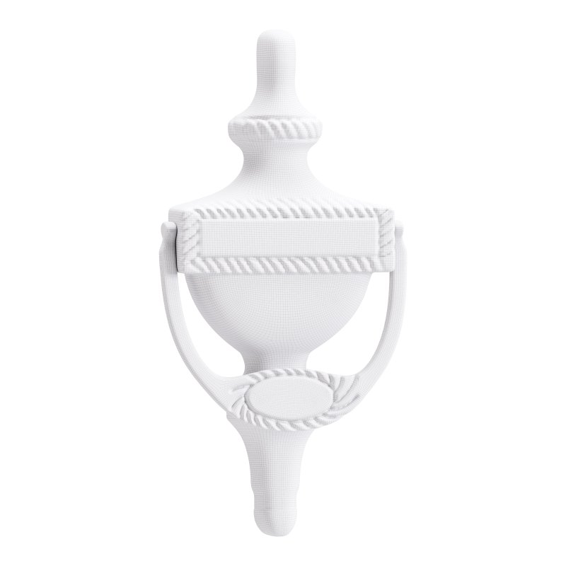 Black Front Door Knocker - Image 3