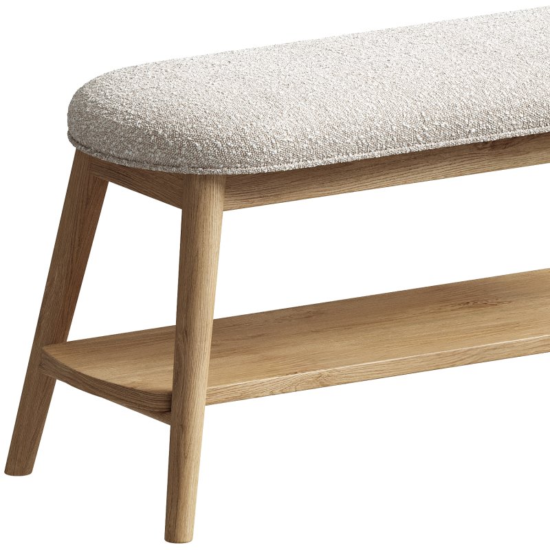 Poppy Boucle Bench - Image 4
