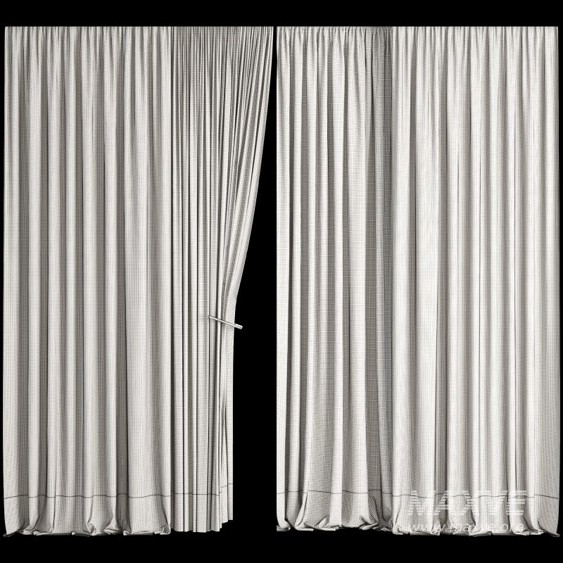 Silk and Cotton Curtain 030 - Image 3