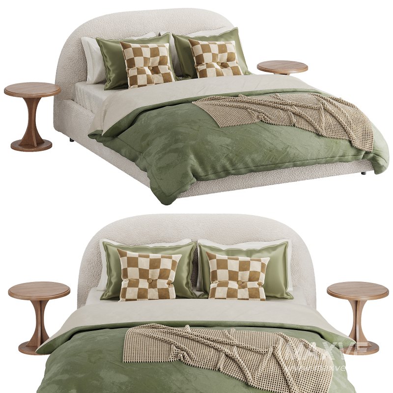 Sadarius Upholstered Bed - Image 1
