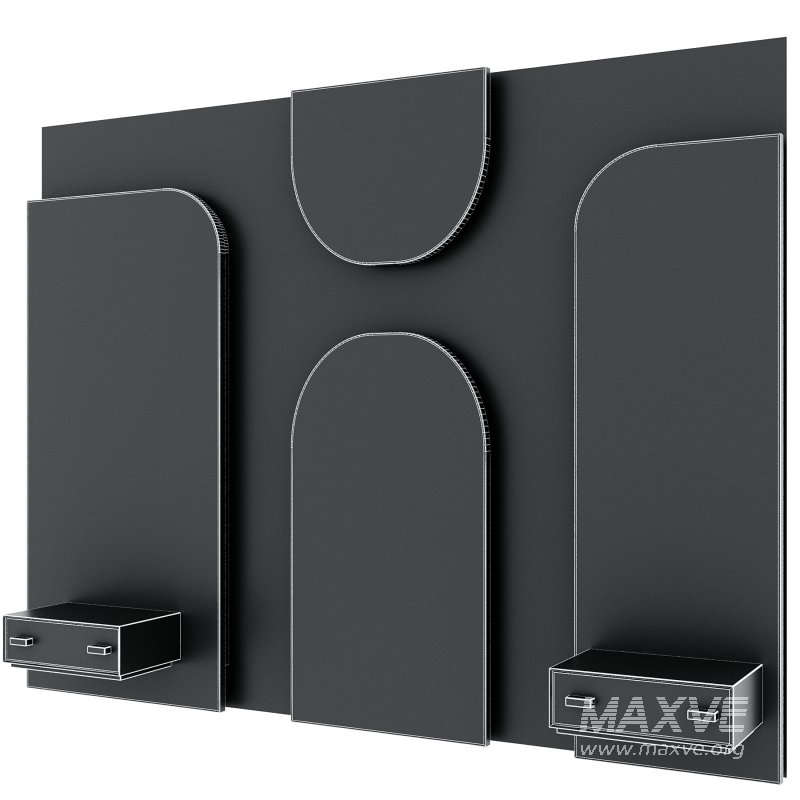 Headboard wall panel 001 - Image 3