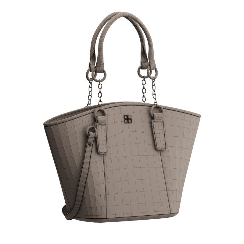 Leather Shoulder Bag Cross - Image 4