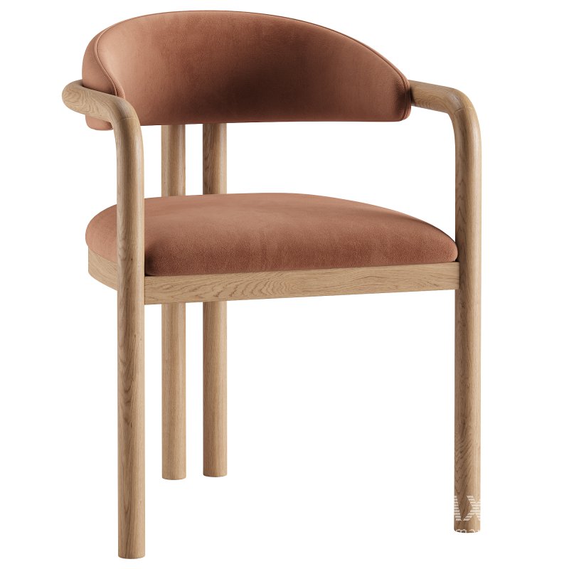 Palermo Fabric Dining Chair - Image 2