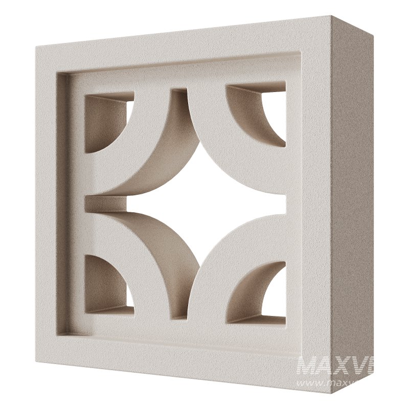 Modular Wall 18 Roundabout White by Tesselle - Image 2