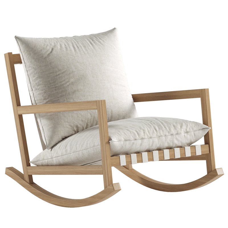 Aiken Outdoor Rocking Chair - Image 1