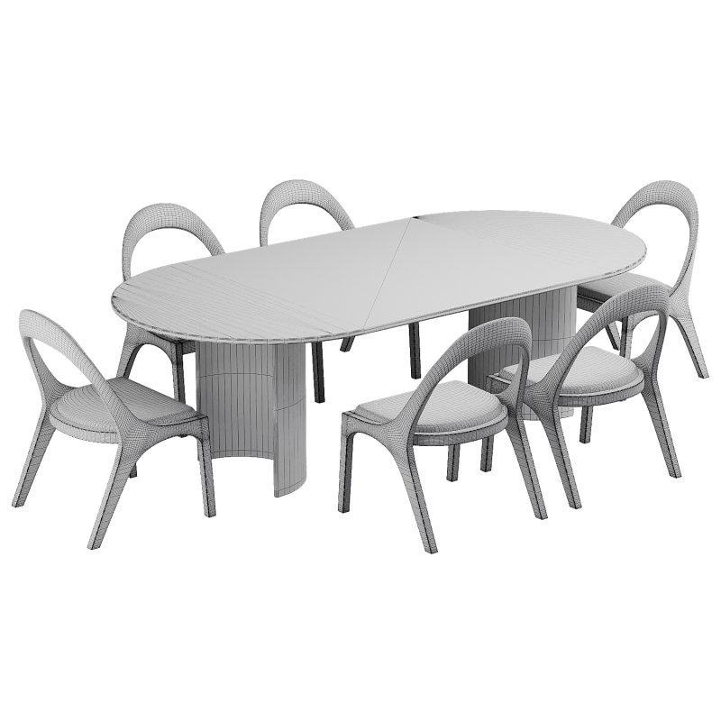 Dinning chair and table300 - Image 7