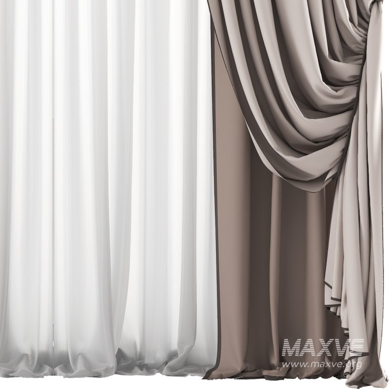 Silk and Cotton Curtain Set 79 - Image 6