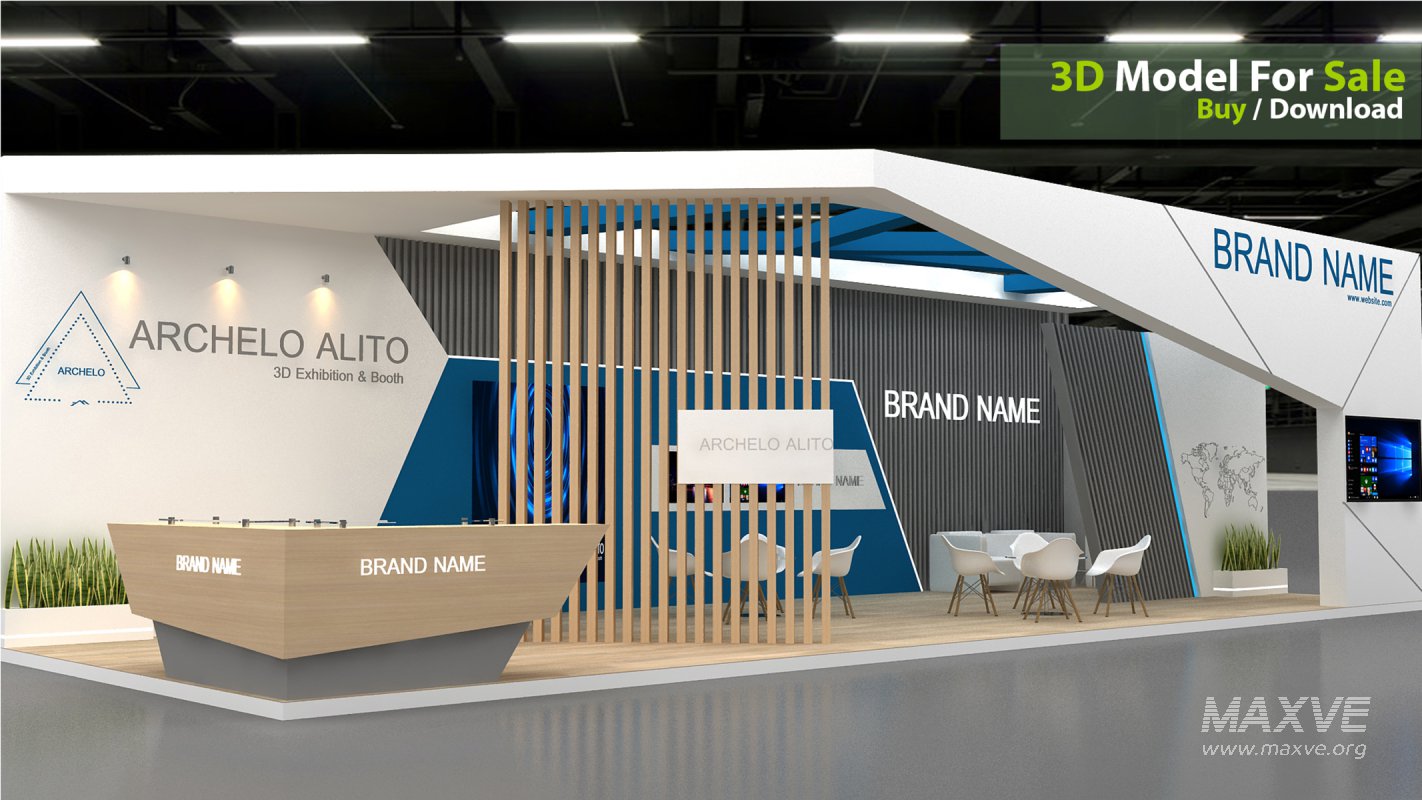 3d model stall - Image 1