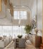 Modern living room and dining room interior scene - Thumbnail 6