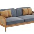 Cane Outdoor Sofa - Thumbnail 6