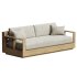 Bal Harbour Outdoor Teak Sofa - Thumbnail 3