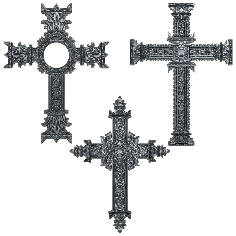 3 Christian cross V 08 - Image 1