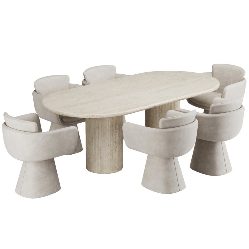 Dinning chair and table304 - Image 3